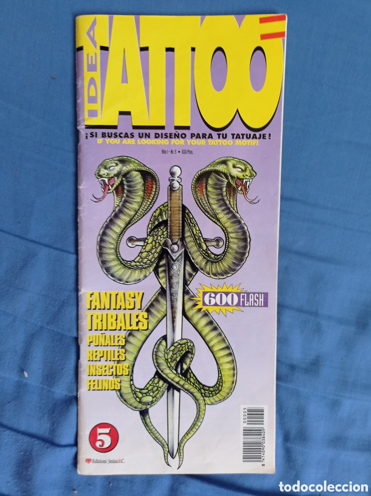 Sammeln von Zeitschriften und Zeitungen: REVISTA IDEA TATTOO, A&Ntilde;O I NUMERO 5, BUEN ESTADO