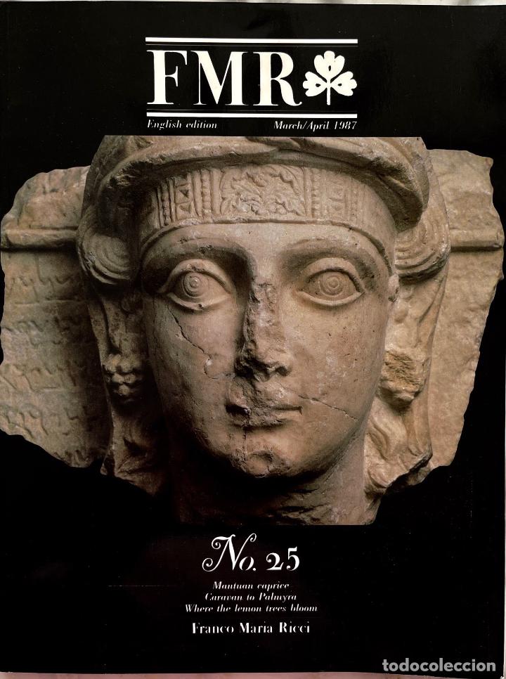 Coleccionismo de Revistas y Peri&oacute;dicos: FMR N&ordm; 25 MARCH APRIL 1987. MANTUAN CAPRICE, CARAVAN TO PALMYRA, PALMIRA, REVISTA EN INGL&Eacute;S