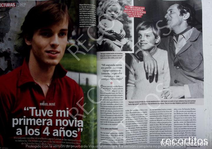 Coleccionismo de Revistas y Peri&oacute;dicos: MIGUEL BOSE LUIS MIGUEL DOMINGUIN LUCIA BOSE