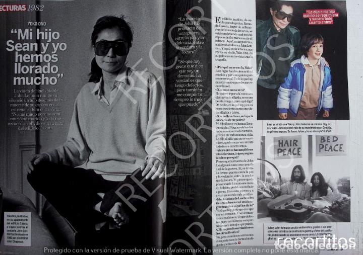 Coleccionismo de Revistas y Peri&oacute;dicos: YOKO ONO JOHN LENNON LOS BEATLES