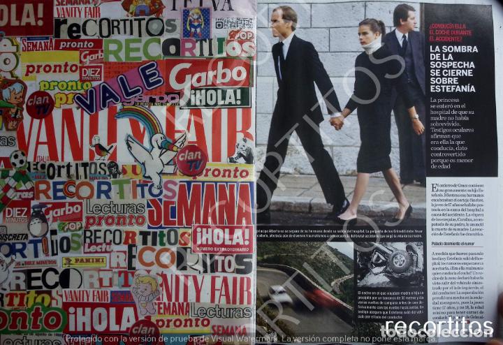 Sammeln von Zeitschriften und Zeitungen: ESTEFANIA DE MONACO