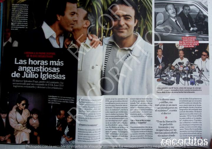 Coleccionismo de Revistas y Peri&oacute;dicos: JULIO IGLESIAS ISABEL PREYSLER SECUESTRO DOCTOR PUGA