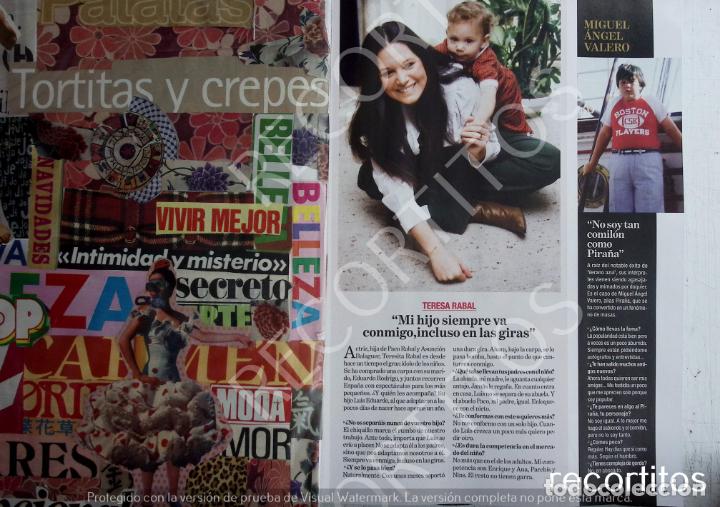Sammeln von Zeitschriften und Zeitungen: TERESA RABAL