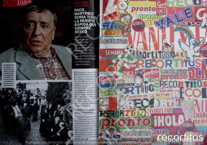 Collection Magazines and Newspapers: PACO MARTINEZ SORIA