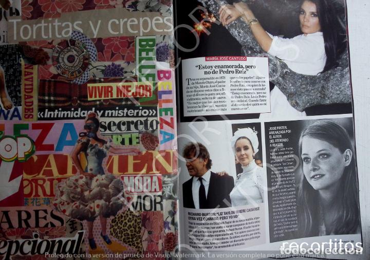 Coleccionismo de Revistas y Peri&oacute;dicos: MARIA JOSE CANTUDO ELIZABETH TAYLOR JODIE FOSTER