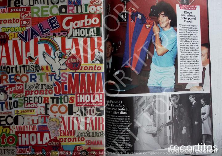 Coleccionismo de Revistas y Peri&oacute;dicos: MARADONA FC BARCELONA PAPA JUAN PABLO II