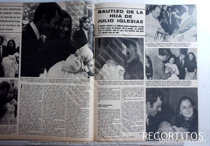 Coleccionismo de Revistas y Peri&oacute;dicos: chabeli iglesias julio iglesias ISABEL PREYSLER