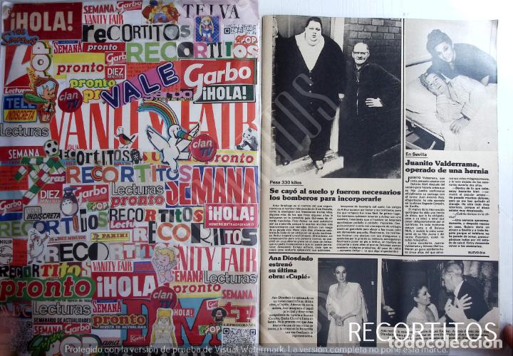 Coleccionismo de Revistas y Peri&oacute;dicos: ANA DIOSDADO JUANITO VALDERRAMA DOLORES ABRIL