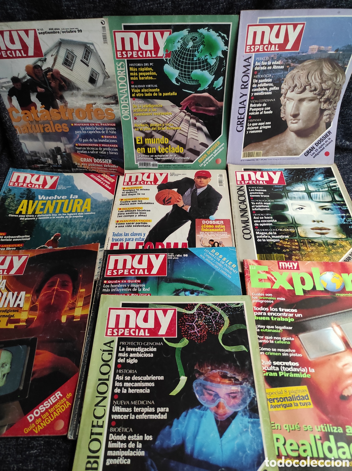 Collection Magazines and Newspapers: REVISTA - MUY ESPECIAL LOTE DE 10 EJEMPLARES