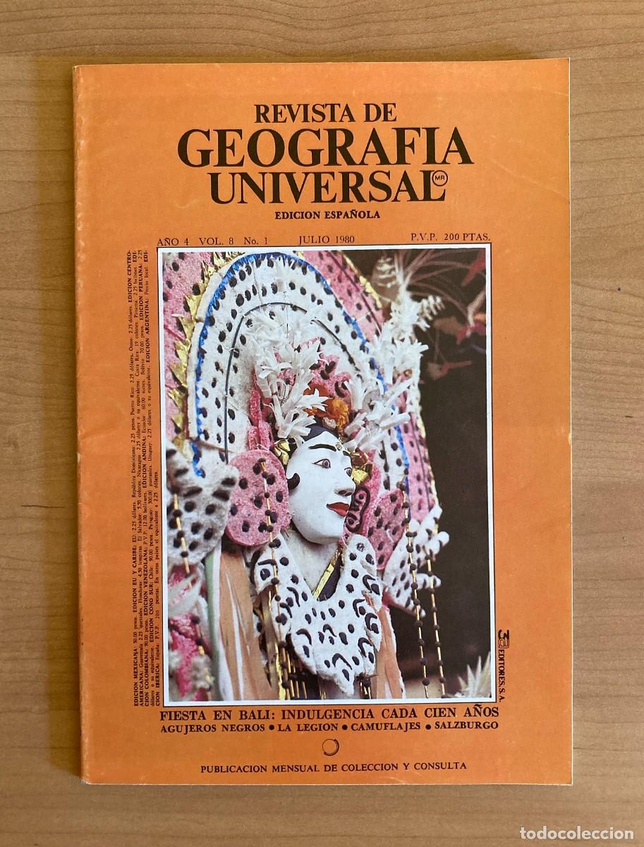 Collectionnisme de Revues et Journaux: REVISTA DE GEOGRAFIA UNIVERSAL. EDICION ESPA&Ntilde;OLA. JULIO 1980