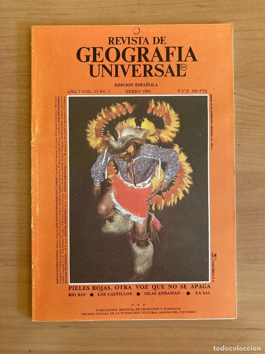 Collectionnisme de Revues et Journaux: REVISTA DE GEOGRAFIA UNIVERSAL. EDICION ESPA&Ntilde;OLA. ENERO 1983