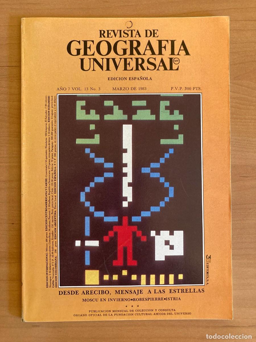 Collectionnisme de Revues et Journaux: REVISTA DE GEOGRAFIA UNIVERSAL. EDICION ESPA&Ntilde;OLA. MARZO 1983