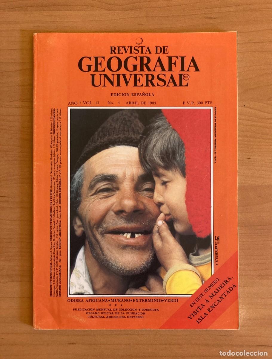 Collezionismo di Riviste e Giornali: REVISTA DE GEOGRAFIA UNIVERSAL. EDICION ESPA&Ntilde;OLA. ABRIL 1983