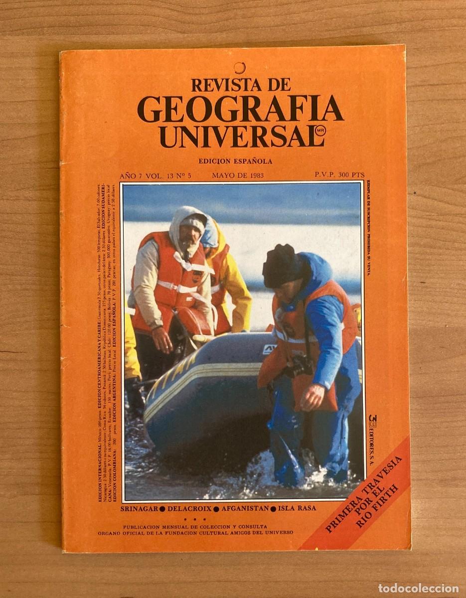 Collezionismo di Riviste e Giornali: REVISTA DE GEOGRAFIA UNIVERSAL. EDICION ESPA&Ntilde;OLA. MAYO 1983