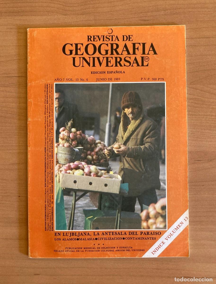 Collezionismo di Riviste e Giornali: REVISTA DE GEOGRAFIA UNIVERSAL. EDICION ESPA&Ntilde;OLA. JUNIO 1983