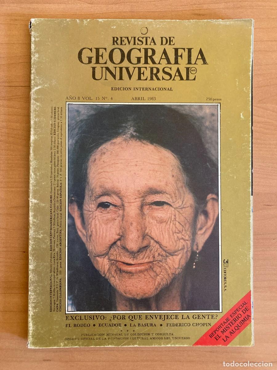 Collezionismo di Riviste e Giornali: REVISTA DE GEOGRAFIA UNIVERSAL. EDICION INTERNACIONAL. ABRIL 1983