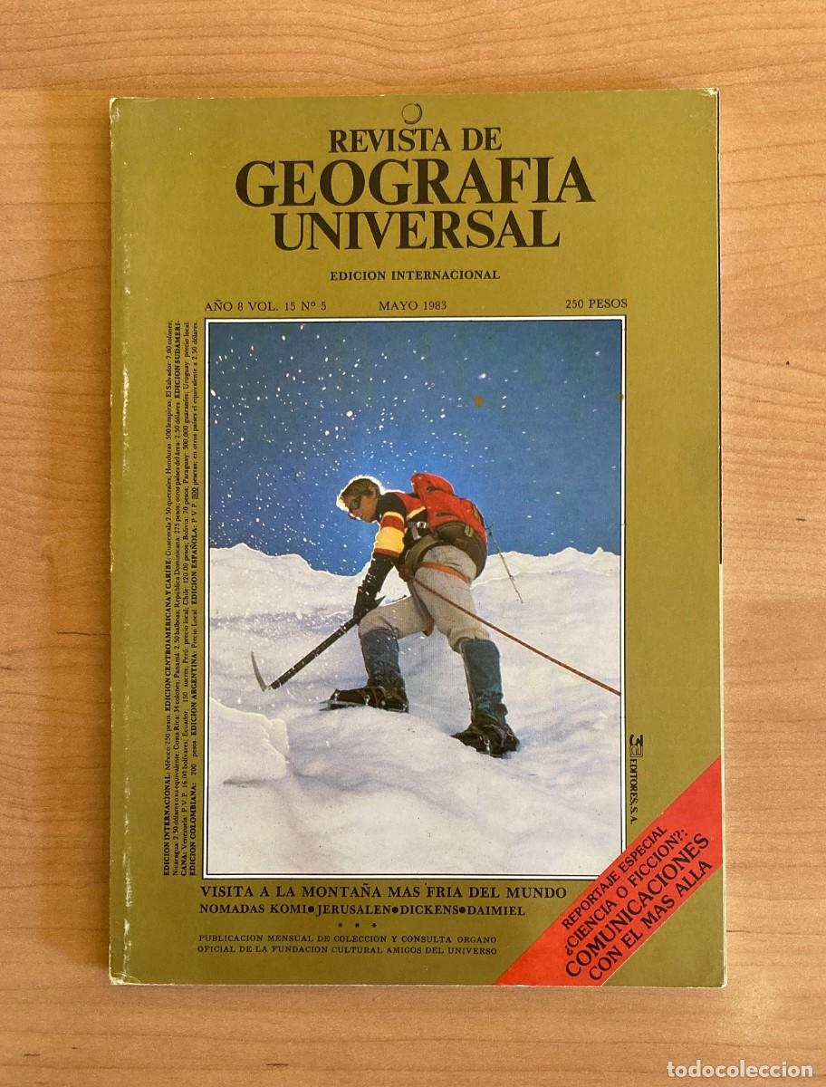 Collezionismo di Riviste e Giornali: REVISTA DE GEOGRAFIA UNIVERSAL. EDICION INTERNACIONAL. MAYO 1983