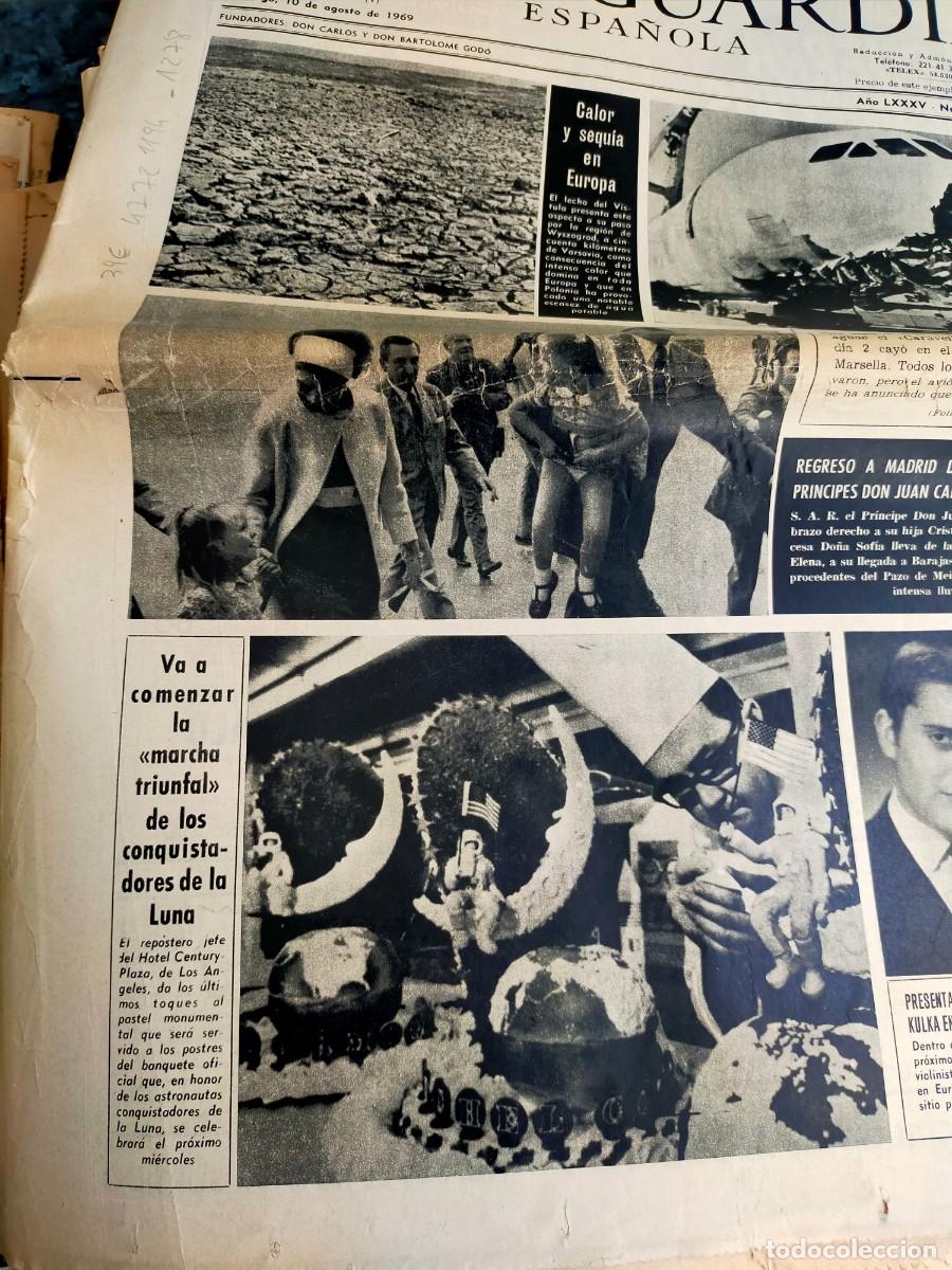 Collection Magazines and Newspapers: VANGUARDIA 1969 FUENTE LUMINOSA DE BUIGAS EN HOSPITALET LOS ASTRONAUTAS QUE CONQUISTARON LA LUNA