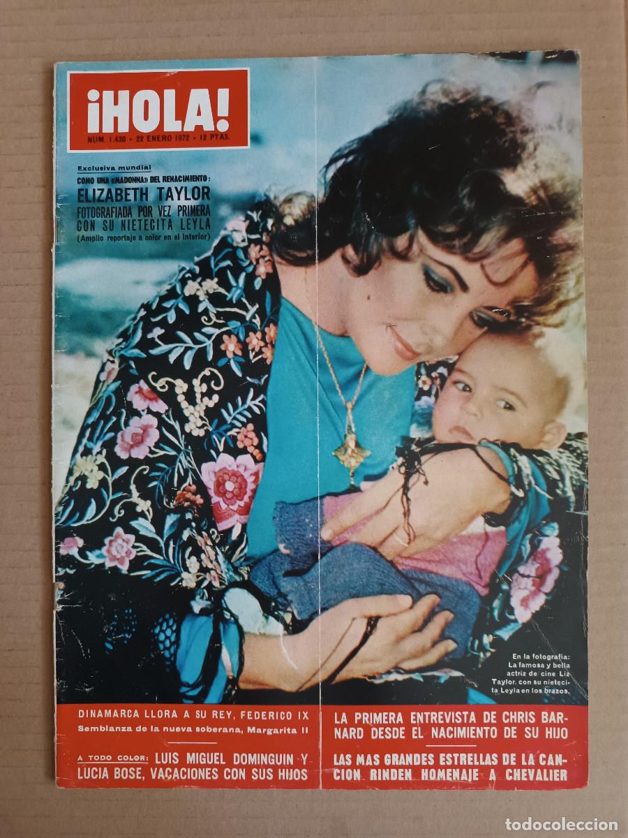 Coleccionismo de Revistas y Peri&oacute;dicos: REVISTA HOLA N&ordm; 143.0 A&Ntilde;O 1972. LUIS MIGUEL Y LUCIA. CARROLL BAKER. CHRIS BARNARD. ELIZABETH TAYLOR.