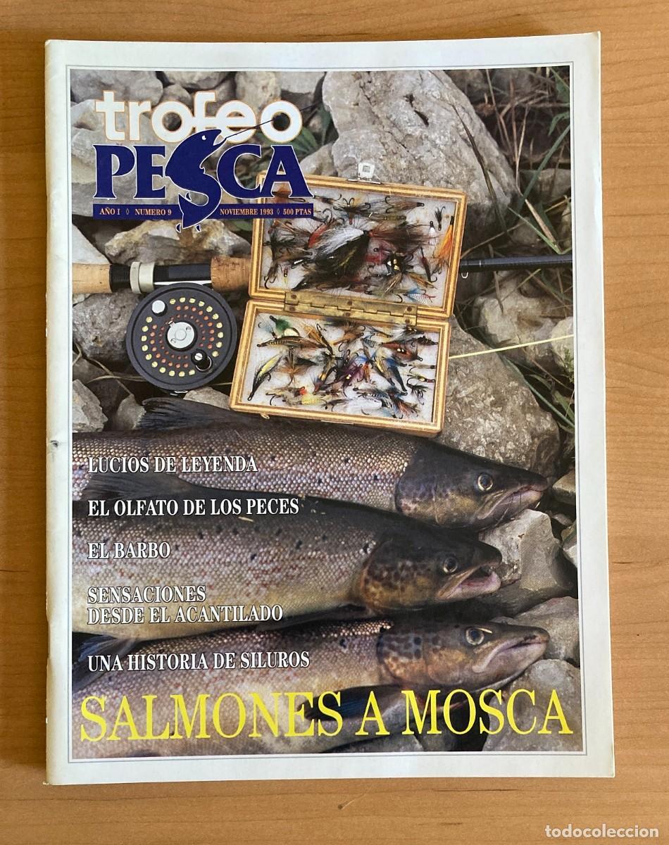 Collezionismo di Riviste e Giornali: REVISTA TROFEO PESCA. N&ordm;9. NOVIEMBRE 1993