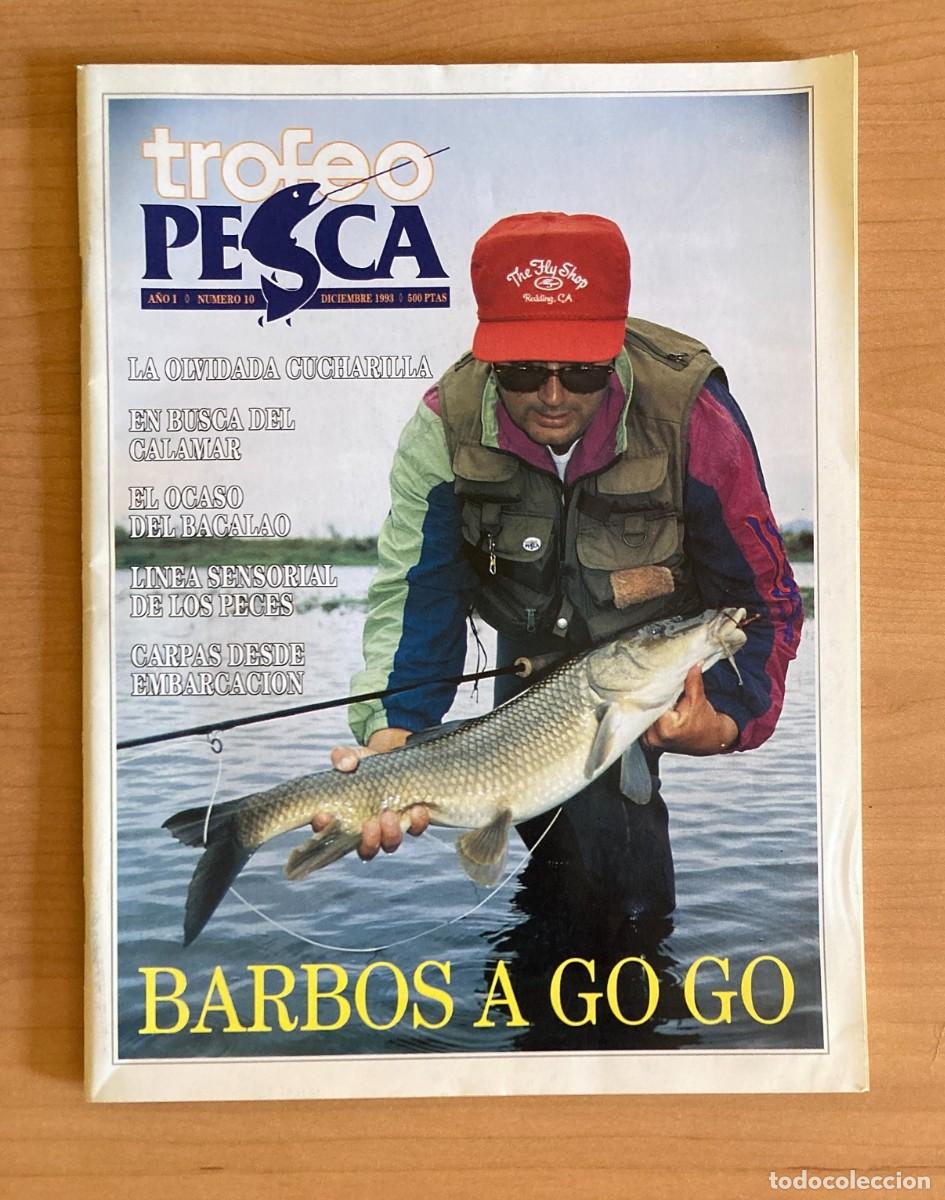 Collezionismo di Riviste e Giornali: REVISTA TROFEO PESCA. N&ordm;10. DICIEMBRE 1993