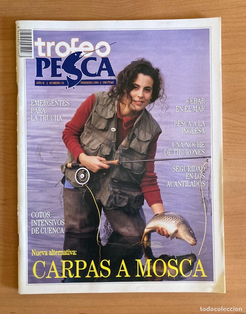 Collezionismo di Riviste e Giornali: REVISTA TROFEO PESCA. N&ordm;12. FEBRERO 1994