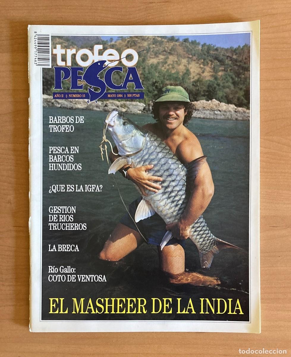 Collezionismo di Riviste e Giornali: REVISTA TROFEO PESCA. N&ordm;15. MAYO 1994