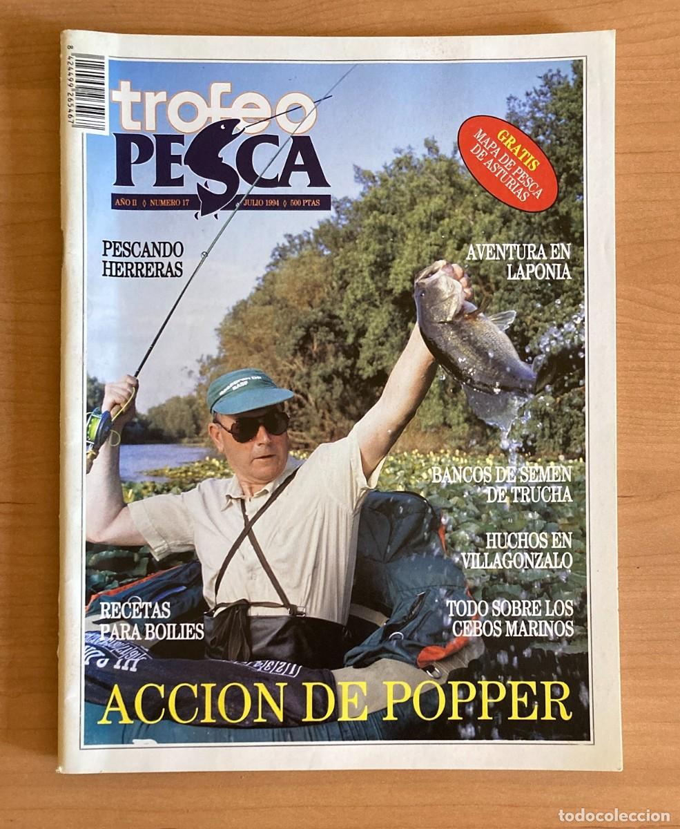Collezionismo di Riviste e Giornali: REVISTA TROFEO PESCA. N&ordm;17. JULIO 1994