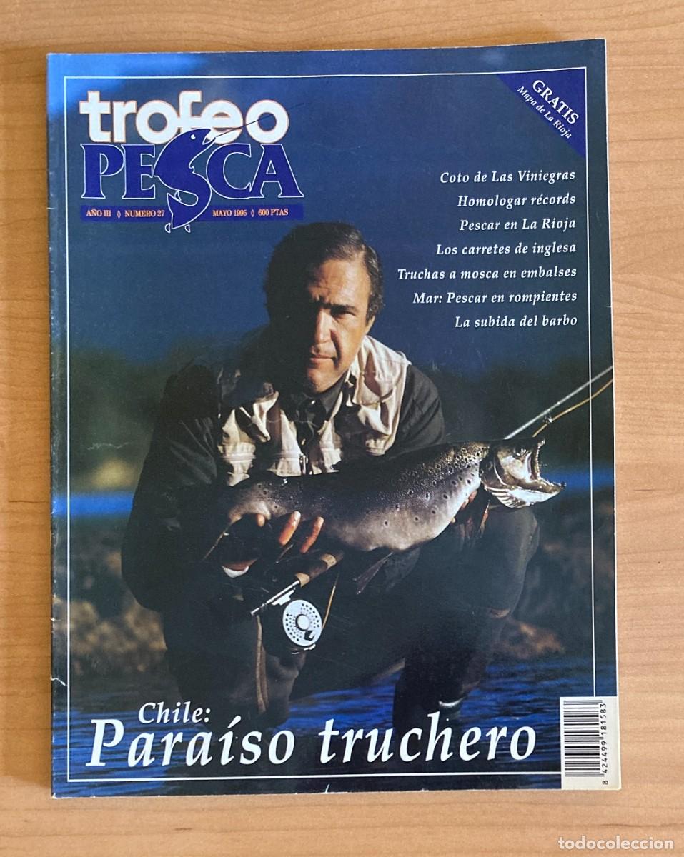 Collezionismo di Riviste e Giornali: REVISTA TROFEO PESCA. N&ordm;27. MAYO 1995