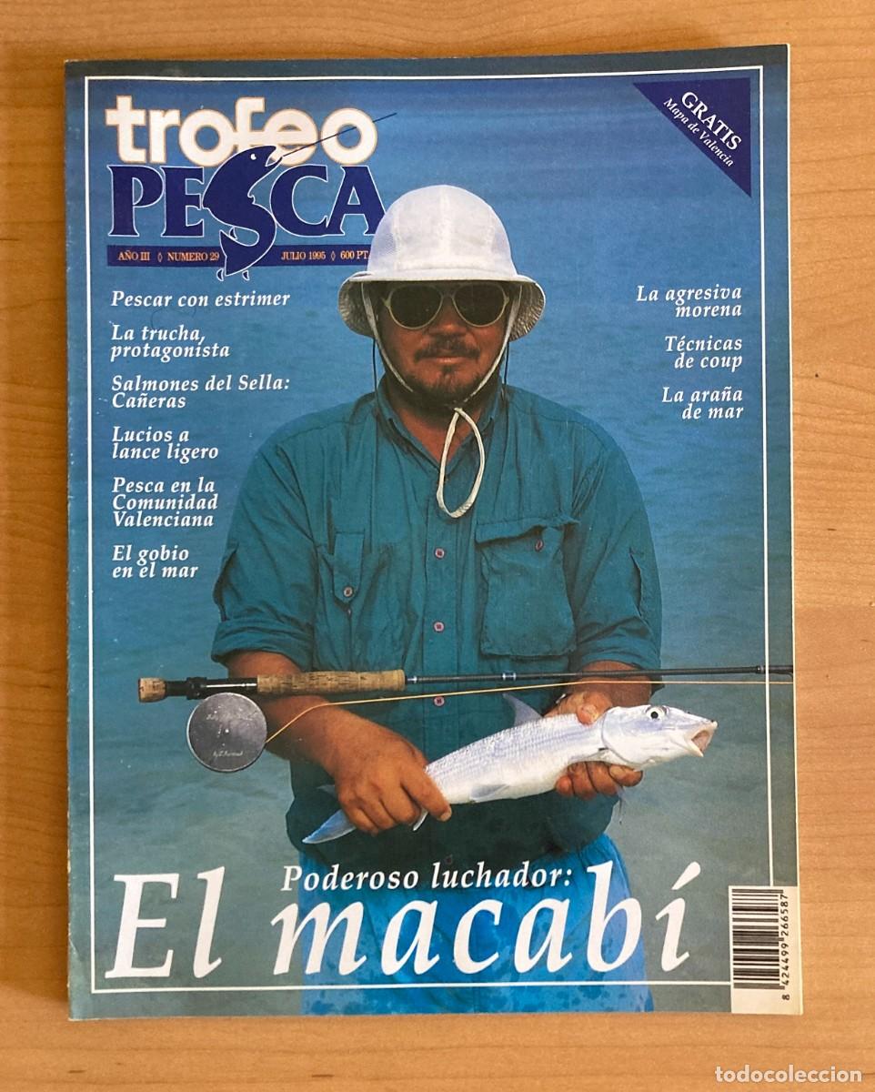 Collezionismo di Riviste e Giornali: REVISTA TROFEO PESCA. N&ordm;29. JULIO 1995