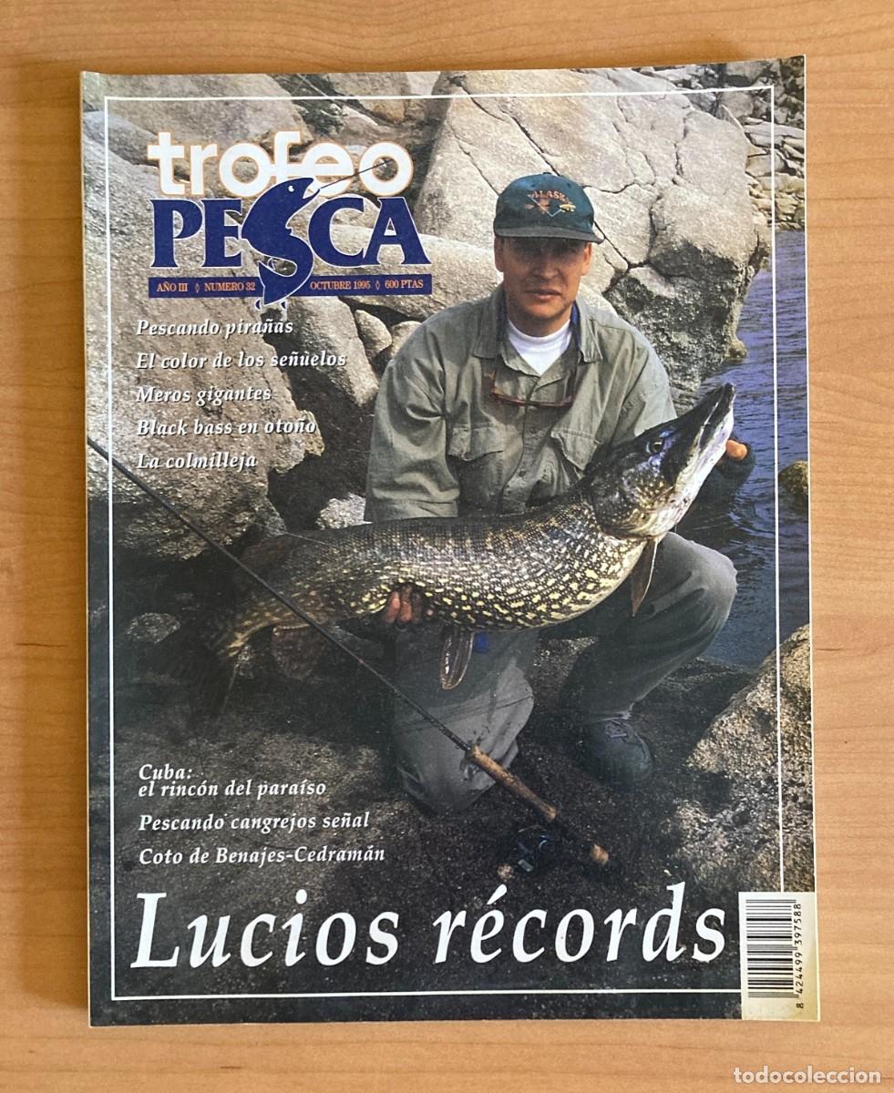 Collezionismo di Riviste e Giornali: REVISTA TROFEO PESCA. N&ordm;32. OCTUBRE 1995