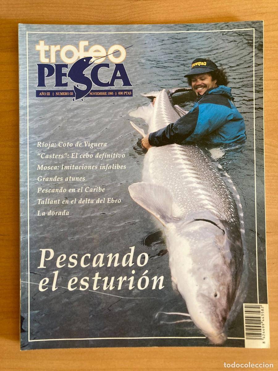 Collezionismo di Riviste e Giornali: REVISTA TROFEO PESCA. N&ordm;33. NOVIEMBRE 1995
