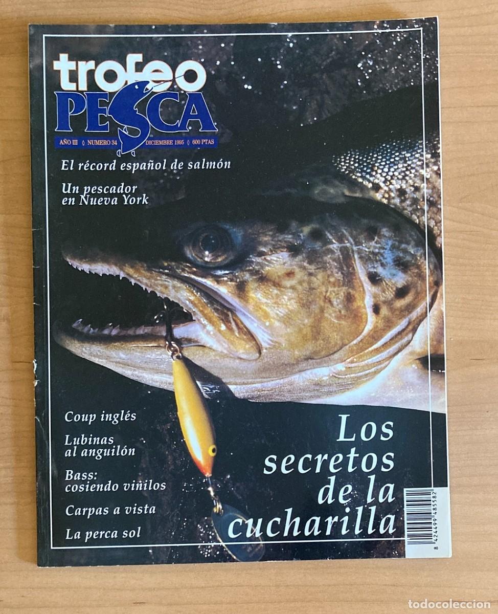 Collezionismo di Riviste e Giornali: REVISTA TROFEO PESCA. N&ordm;34. DICIEMBRE 1995