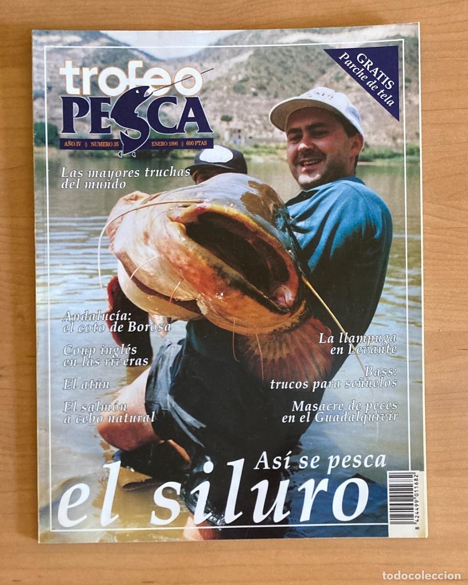 Collezionismo di Riviste e Giornali: REVISTA TROFEO PESCA. N&ordm;35. ENERO 1996
