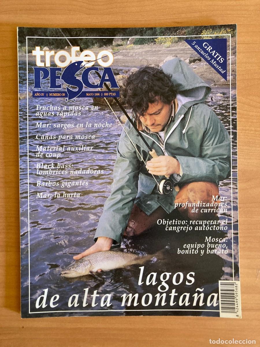 Collezionismo di Riviste e Giornali: REVISTA TROFEO PESCA. N&ordm;39. MAYO 1996