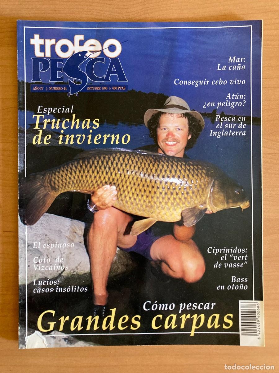 Collezionismo di Riviste e Giornali: REVISTA TROFEO PESCA. N&ordm;44.OCTUBRE 1996
