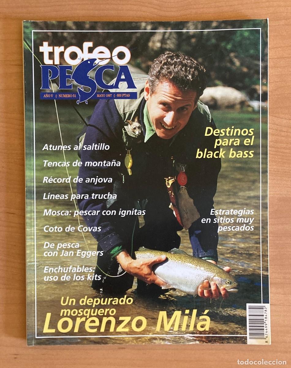 Collezionismo di Riviste e Giornali: REVISTA TROFEO PESCA. N&ordm;51. MAYO 1997
