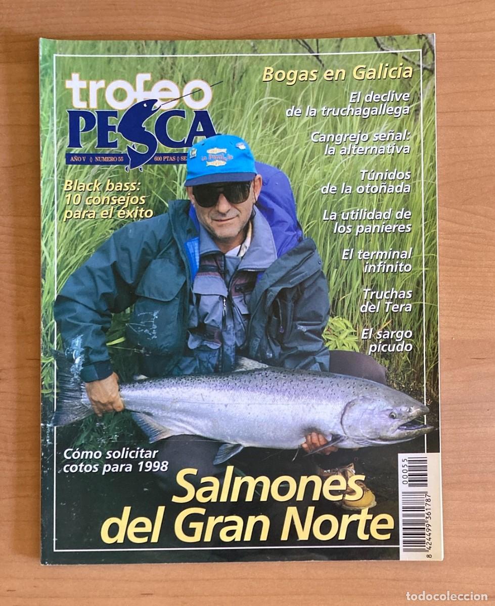 Collezionismo di Riviste e Giornali: REVISTA TROFEO PESCA. N&ordm;55. SEPTIEMBRE 1997