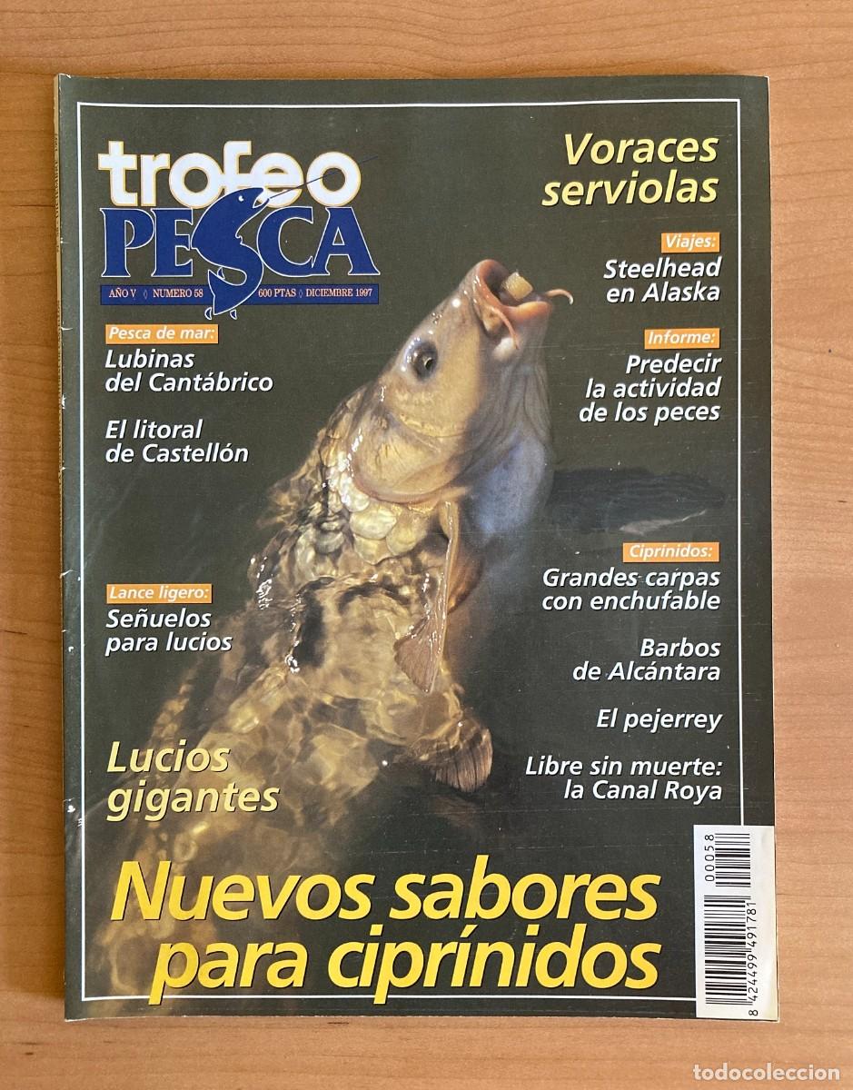 Collectionnisme de Revues et Journaux: REVISTA TROFEO PESCA. N&ordm;58. DICIEMBRE 1997