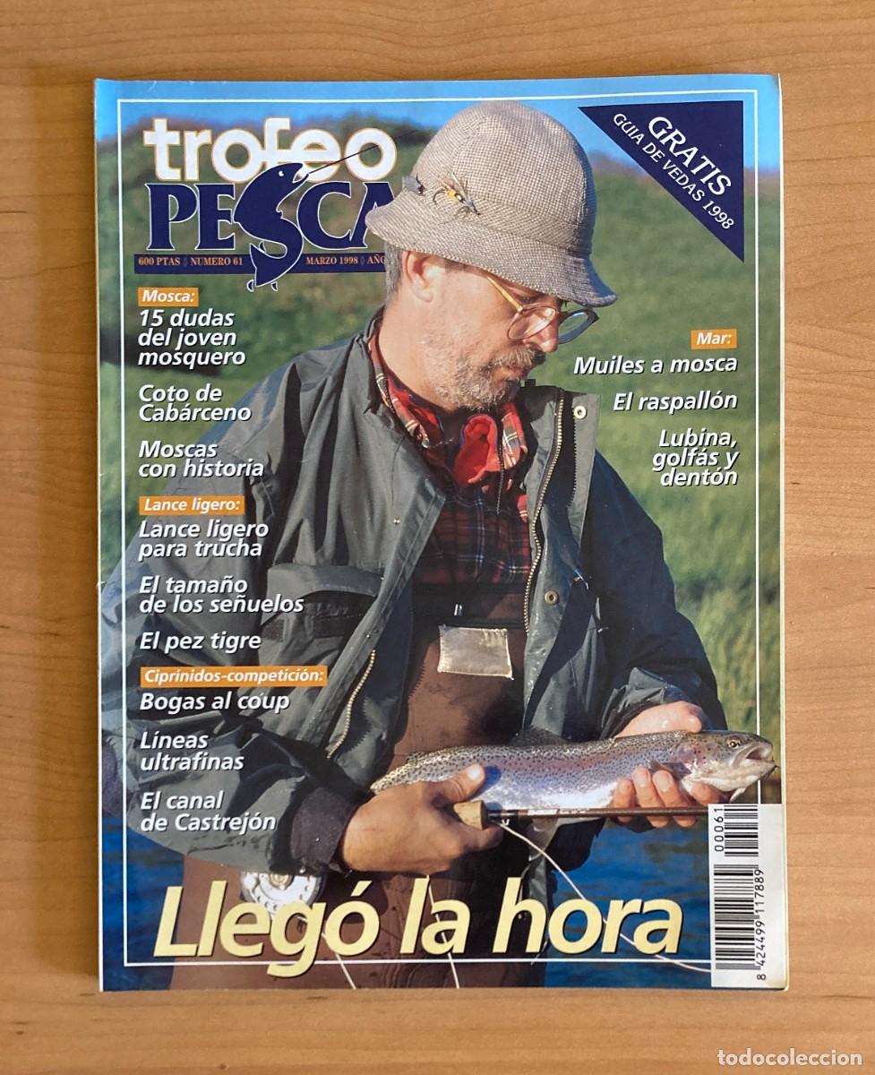 Collectionnisme de Revues et Journaux: REVISTA TROFEO PESCA. N&ordm;61. MARZO 1998