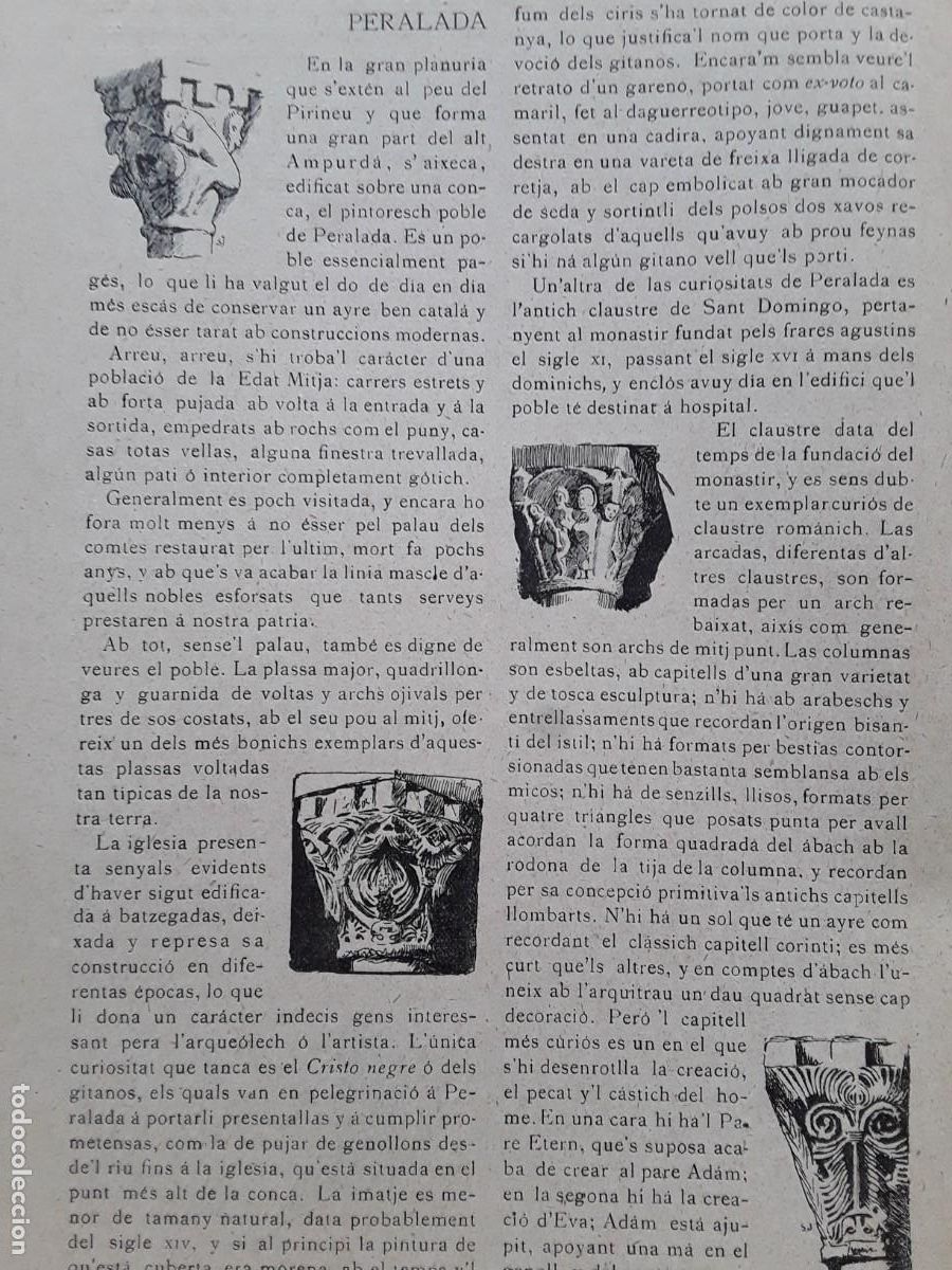 Colecionismo de Revistas e Jornais: PERELADA 2 REVISTES ANY 1901