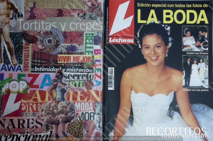 Coleccionismo de Revistas y Peri&oacute;dicos: recorte portada chabeli iglesias julio isabel preysler