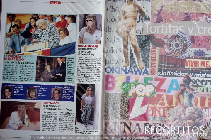 Coleccionismo de Revistas y Peri&oacute;dicos: SYLVESTER STALLONE marta chavarri ian gibosn judit masco bulgari