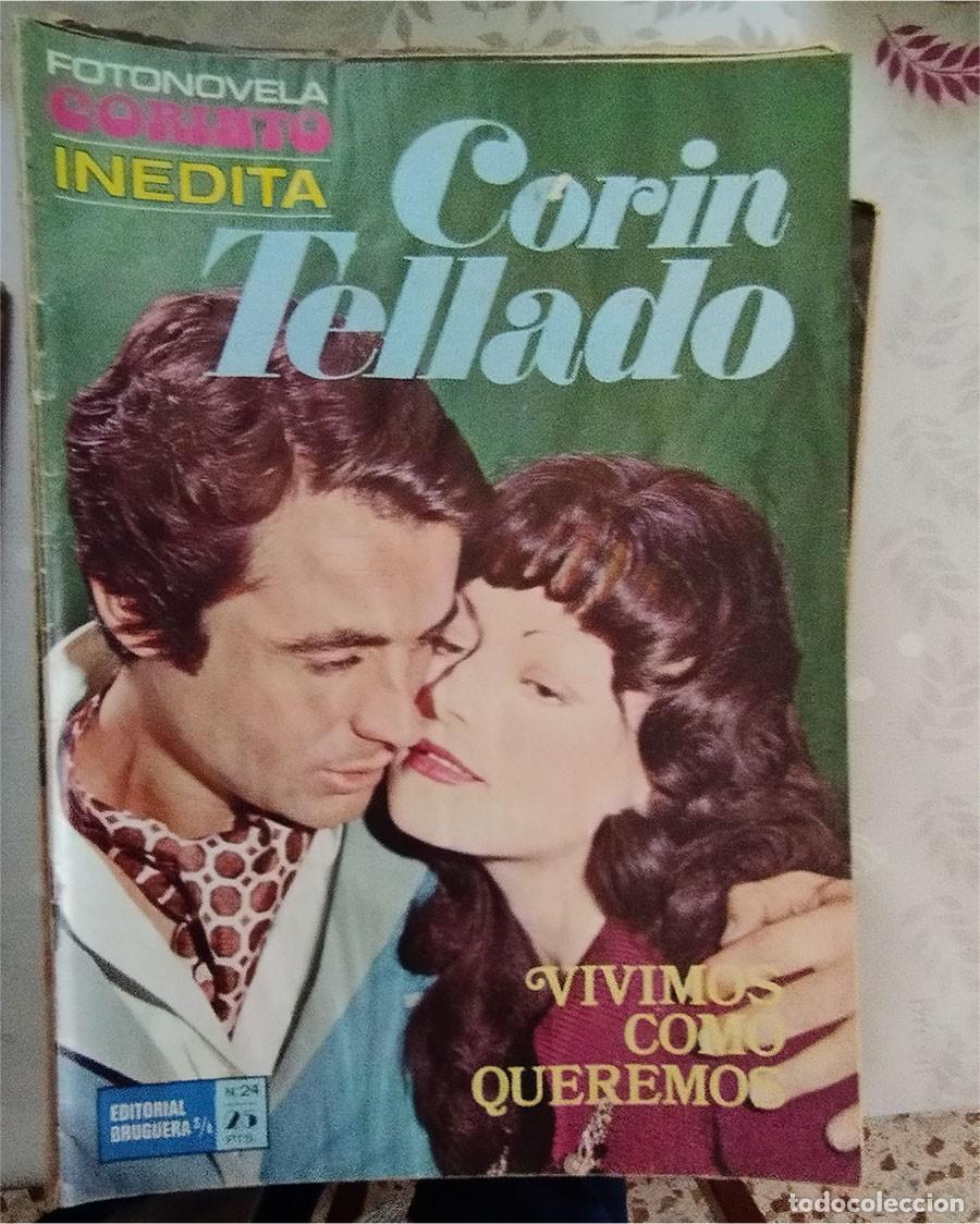 Coleccionismo de Revistas y Peri&oacute;dicos: CORIN TELLADO / FOTONOVELA / SERIE CORINTO INEDITA / N.&ordm; 24 VIVIMOS COMO QUEREMOS