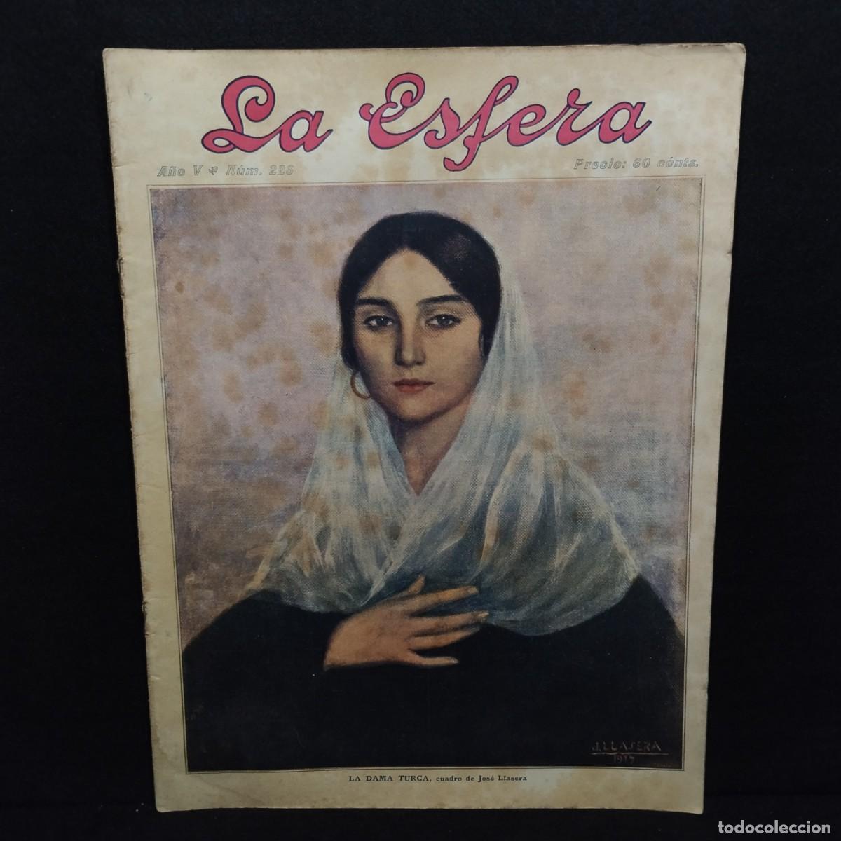 Sammeln von Zeitschriften und Zeitungen: REVISTA - LA ESFERA - A&Ntilde;O V N&ordm;226 - A&Ntilde;O 1918 - ILUSTRACION MUNDIAL MUY ILUSTRADA / E-519