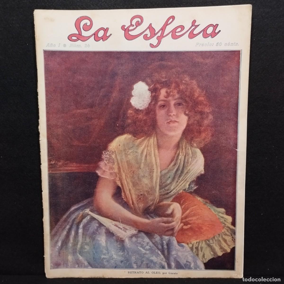 Sammeln von Zeitschriften und Zeitungen: REVISTA - LA ESFERA - A&Ntilde;O I N&ordm; 24 - A&Ntilde;O 1914 - ILUSTRACION MUNDIAL MUY ILUSTRADA / E-617