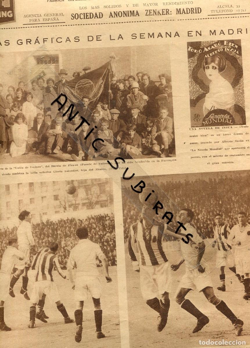 Collection Magazines and Newspapers: REVISTA A&Ntilde; 1928 FUTBOL REAL SOCIEDAD GIMNASTICA REAL MADRID CINE ESPA&Ntilde;OL UNA AVENTURA DE CINE FLOREZ