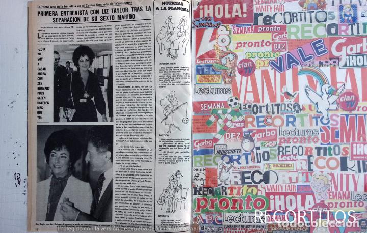 Coleccionismo de Revistas y Peri&oacute;dicos: ELIZABETH TAYLOR LIZ