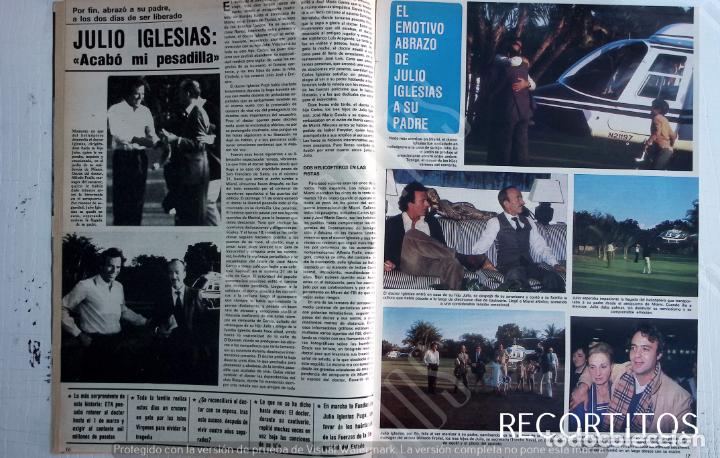 Coleccionismo de revistas y peri&oacute;dicos: julio iglesias el secuestro y liberacion del doctor puga