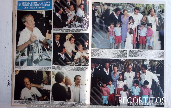 Coleccionismo de revistas y peri&oacute;dicos: julio iglesias el secuestro y liberacion del doctor puga